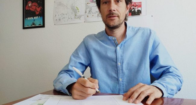 Zésar Corella, concejal de Espacio Municipalista.