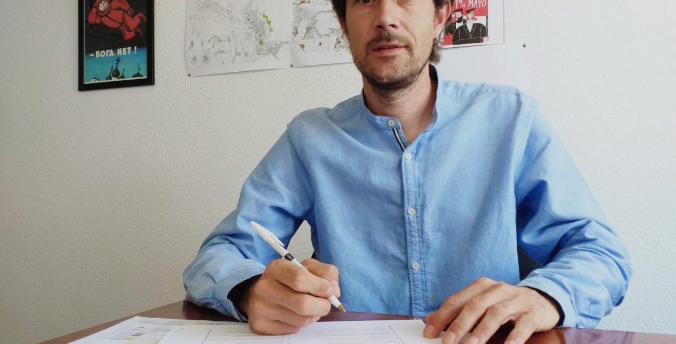Zésar Corella, concejal de Espacio Municipalista por Teurel.